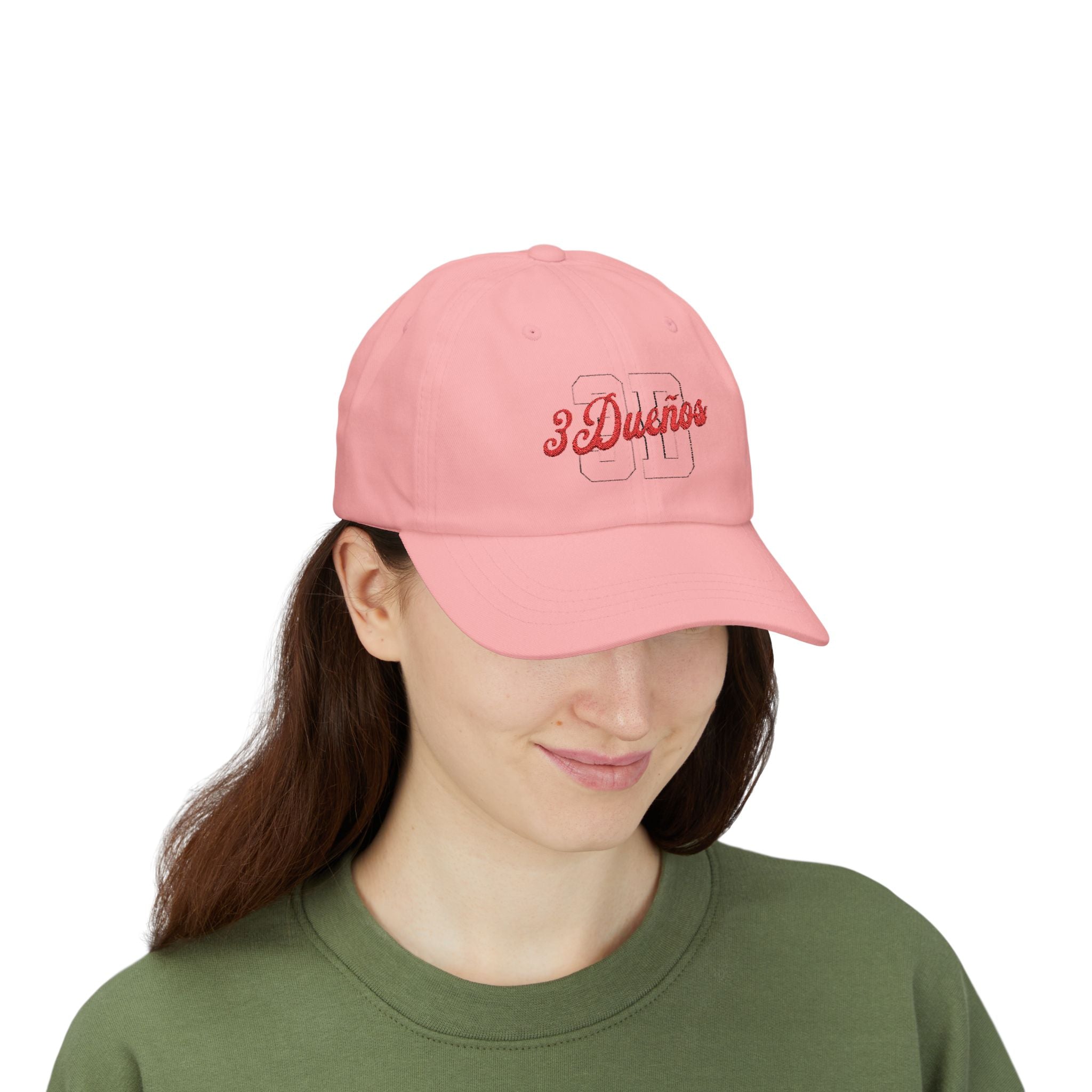 Dad Cap — "3Dueños" Embroidered Baseball Hat