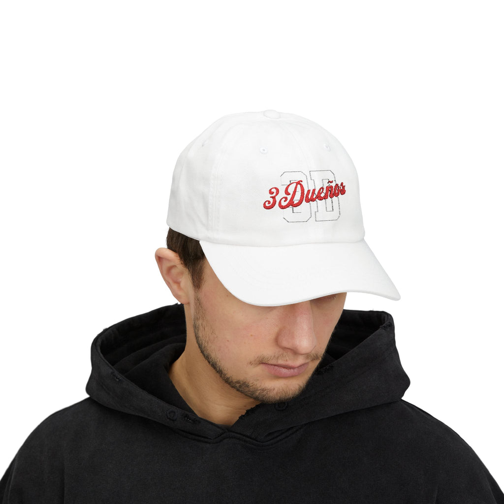 Dad Cap — "3Dueños" Embroidered Baseball Hat