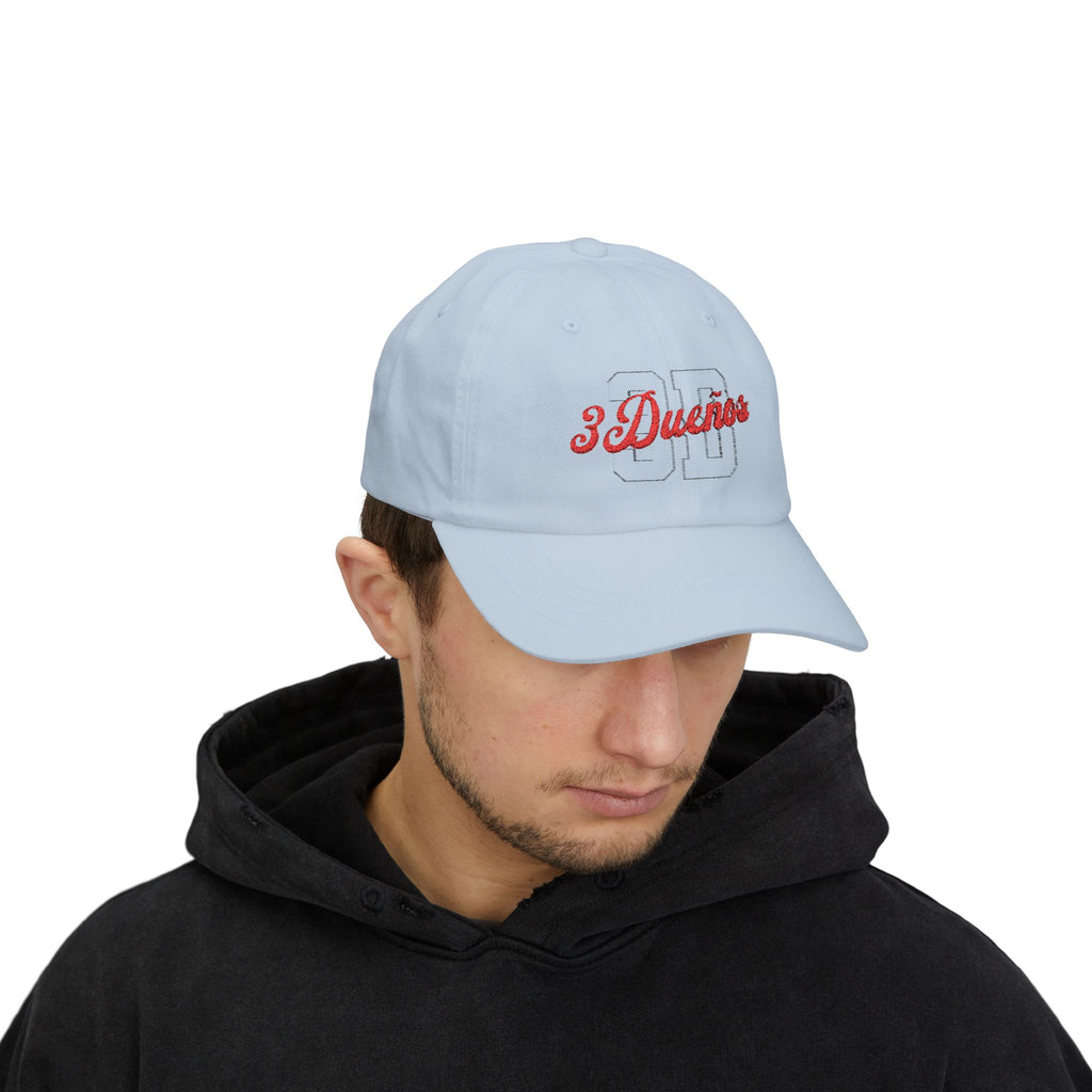 Dad Cap — "3Dueños" Embroidered Baseball Hat