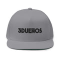 3Duenos Embroidered Flat Bill Cap